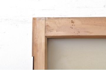 アンティーク建具　腰板楓(カエデ)材一枚板　どこか懐かしい雰囲気漂うドア1枚(木製扉)(R-069035)