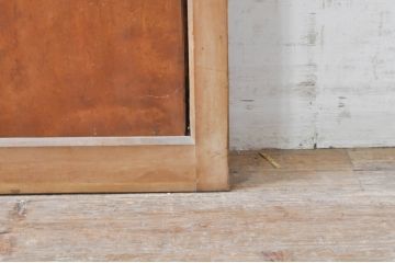 アンティーク建具　腰板楓(カエデ)材一枚板　どこか懐かしい雰囲気漂うドア1枚(木製扉)(R-069035)