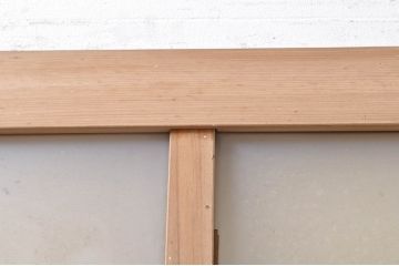 アンティーク建具　腰板楓(カエデ)材一枚板　どこか懐かしい雰囲気漂うドア1枚(木製扉)(R-069035)