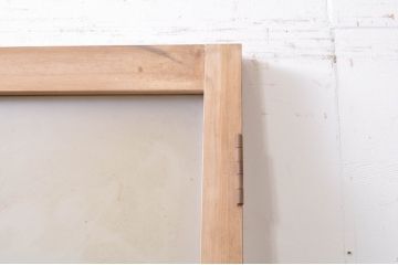 アンティーク建具　腰板楓(カエデ)材一枚板　どこか懐かしい雰囲気漂うドア1枚(木製扉)(R-069035)