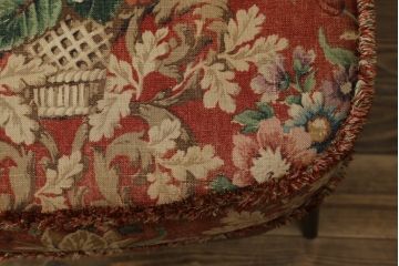イギリスビンテージ　ERCOL(アーコール)　優雅でクラシカルな雰囲気を高める1人掛けソファ2脚セット(アームチェア、1Pソファ、一人掛け、椅子、イス、ヴィンテージ、英国)(R-069040)