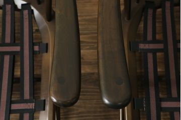 イギリスビンテージ　ERCOL(アーコール)　優雅でクラシカルな雰囲気を高める1人掛けソファ2脚セット(アームチェア、1Pソファ、一人掛け、椅子、イス、ヴィンテージ、英国)(R-069040)