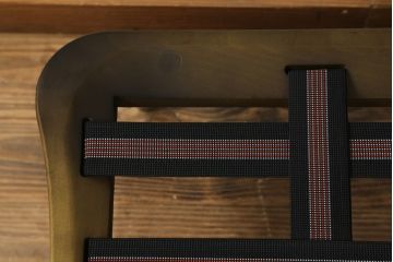 イギリスビンテージ　ERCOL(アーコール)　優雅でクラシカルな雰囲気を高めるオットマン(フットスツール、1Pソファ、1人掛けソファ、一人掛けソファ、椅子、イス、チェア、ヴィンテージ、英国)(R-069041)
