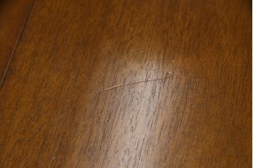中古　DREXEL HERITAGE(ドレクセルヘリテイジ)　Triune(トライユン)　品のある佇まいが魅力のダイニングテーブル(エクステンションテーブル、食卓、4人掛け、6人掛け、8人掛け)(R-069044)