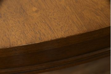 中古　DREXEL HERITAGE(ドレクセルヘリテイジ)　Triune(トライユン)　品のある佇まいが魅力のダイニングテーブル(エクステンションテーブル、食卓、4人掛け、6人掛け、8人掛け)(R-069044)