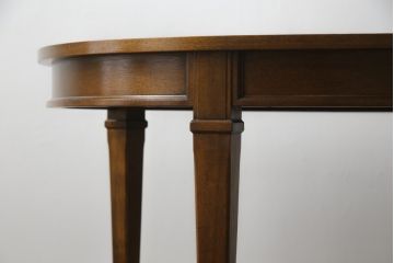 中古　DREXEL HERITAGE(ドレクセルヘリテイジ)　Triune(トライユン)　品のある佇まいが魅力のダイニングテーブル(エクステンションテーブル、食卓、4人掛け、6人掛け、8人掛け)(R-069044)