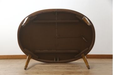 中古　DREXEL HERITAGE(ドレクセルヘリテイジ)　Triune(トライユン)　品のある佇まいが魅力のダイニングテーブル(エクステンションテーブル、食卓、4人掛け、6人掛け、8人掛け)(R-069044)