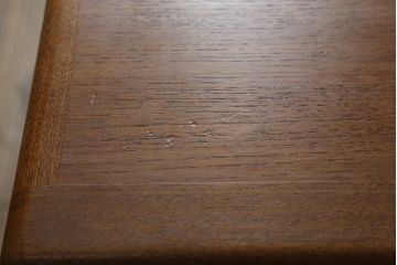 和製ビンテージ　木の温もり溢れるシンプルなデザインが美しいエクステンションダイニングテーブル(4人掛け、6人掛け、エクステンションテーブル、拡張式テーブル、食卓、作業台、ヴィンテージ)(R-069046)