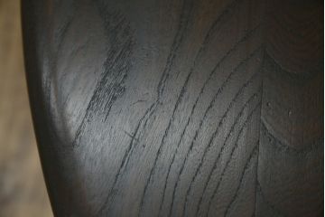 イギリスビンテージ　希少モデル　ERCOL(アーコール)　クラシカルな雰囲気漂うオーバル型ローテーブル(リビングテーブル、センターテーブル、楕円、英国、ヴィンテージ)(R-069048)