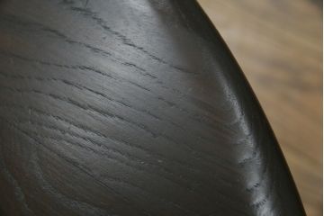 イギリスビンテージ　希少モデル　ERCOL(アーコール)　クラシカルな雰囲気漂うオーバル型ローテーブル(リビングテーブル、センターテーブル、楕円、英国、ヴィンテージ)(R-069048)