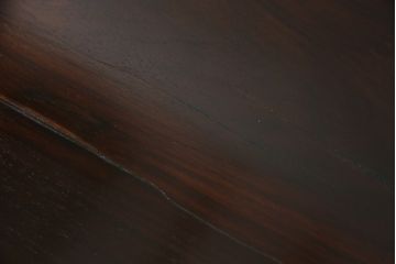  和製アンティーク　希少なサイズ　紫檀(シタン)材　雷文の彫刻が素敵な小座卓(ローテーブル、センターテーブル、リビングテーブル)(R-069049)