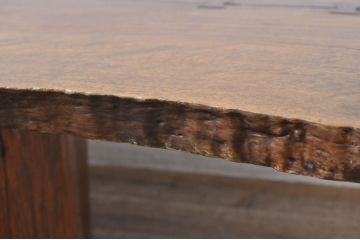 小田急ハルク購入　桜製作所　特注品　天板ウォールナット材　脚ローズウッド材　ローテーブル(ジョージナカシマ、ジョージ・ナカシマ、リビングテーブル、センターテーブル)(R-069057)