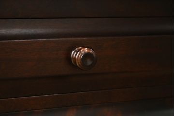 中古　北海道民芸家具　シックで落ち着いた空間づくりに活躍するローチェスト(ローボード、引き出し)(R-069060)