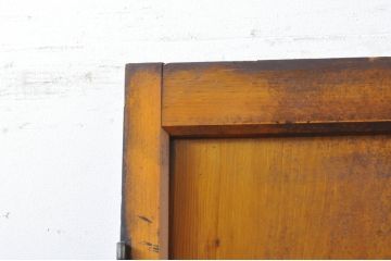 アンティーク建具　レトロな雰囲気を醸し出すドア1枚(木製扉、ガラス扉)(R-069072)
