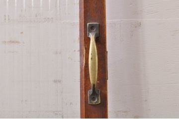アンティーク建具　レトロな雰囲気を醸し出すドア1枚(木製扉、ガラス扉)(R-069072)