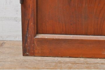 アンティーク建具　レトロな雰囲気を醸し出すドア1枚(木製扉、ガラス扉)(R-069072)