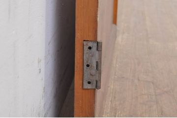 アンティーク建具　レトロな雰囲気を醸し出すドア1枚(木製扉、ガラス扉)(R-069072)