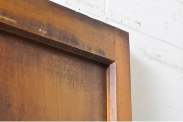 アンティーク建具　レトロな雰囲気を醸し出すドア1枚(木製扉、ガラス扉)(R-069072)