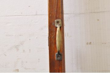 アンティーク建具　レトロな雰囲気を醸し出すドア1枚(木製扉、ガラス扉)(R-069072)