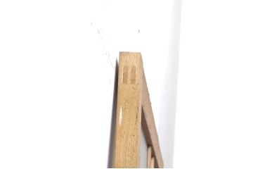 アンティーク建具　栗材枠の木味が魅力的などこか懐かしい雰囲気漂うドア1枚(木製扉)(R-069073)