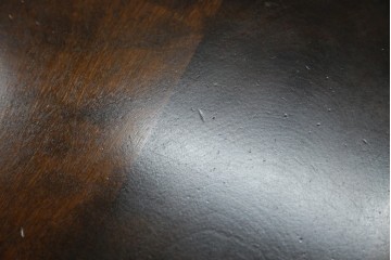 中古　北海道民芸家具　希少な絶版品!　#475　深みのある色合いが美しいダイニングテーブル　(R-069077)