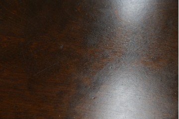 中古　北海道民芸家具　希少な絶版品!　#475　深みのある色合いが美しいダイニングテーブル　(R-069077)