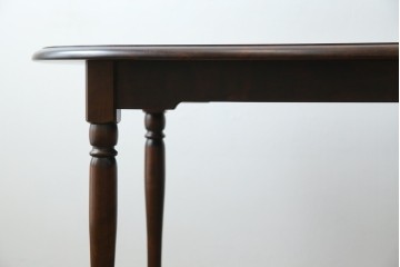 中古　北海道民芸家具　希少な絶版品!　#475　深みのある色合いが美しいダイニングテーブル　(R-069077)