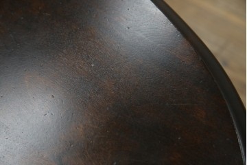 中古　北海道民芸家具　希少な絶版品!　#475　深みのある色合いが美しいダイニングテーブル　(R-069077)