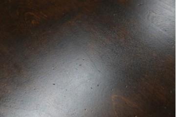 中古　北海道民芸家具　希少な絶版品!　#475　深みのある色合いが美しいダイニングテーブル　(R-069077)