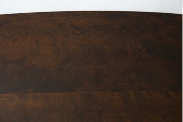 中古　北海道民芸家具　希少な絶版品!　#475　深みのある色合いが美しいダイニングテーブル　(R-069077)