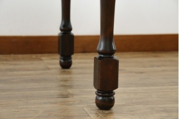 中古　北海道民芸家具　希少な絶版品!　#475　深みのある色合いが美しいダイニングテーブル　(R-069077)