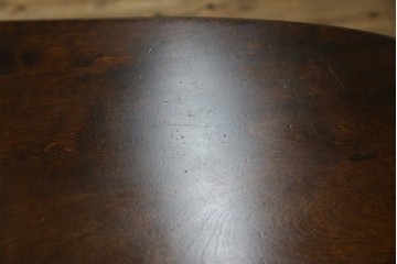 中古　北海道民芸家具　希少な絶版品!　#475　深みのある色合いが美しいダイニングテーブル　(R-069077)