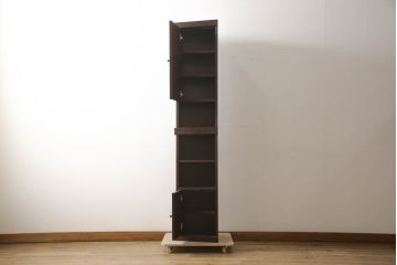 中古　民芸家具　和光　NEW北樹　水屋115K　上質な和の空間づくりにおすすめの水屋箪笥とキャビネットのセット(食器棚、戸棚、収納棚、キャビネット)(R-069083)