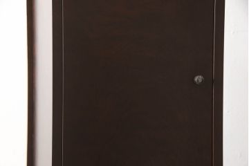 中古　民芸家具　和光　NEW北樹　水屋115K　上質な和の空間づくりにおすすめの水屋箪笥とキャビネットのセット(食器棚、戸棚、収納棚、キャビネット)(R-069083)