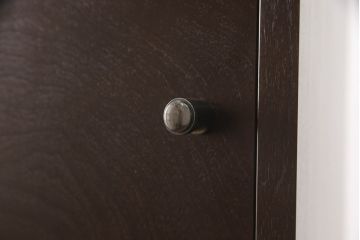 中古　民芸家具　和光　NEW北樹　水屋115K　上質な和の空間づくりにおすすめの水屋箪笥とキャビネットのセット(食器棚、戸棚、収納棚、キャビネット)(R-069083)