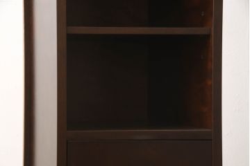 中古　民芸家具　和光　NEW北樹　水屋115K　上質な和の空間づくりにおすすめの水屋箪笥とキャビネットのセット(食器棚、戸棚、収納棚、キャビネット)(R-069083)