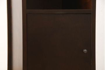 中古　民芸家具　和光　NEW北樹　水屋115K　上質な和の空間づくりにおすすめの水屋箪笥とキャビネットのセット(食器棚、戸棚、収納棚、キャビネット)(R-069083)