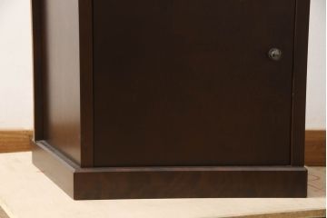 中古　民芸家具　和光　NEW北樹　水屋115K　上質な和の空間づくりにおすすめの水屋箪笥とキャビネットのセット(食器棚、戸棚、収納棚、キャビネット)(R-069083)