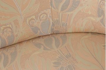 中古　カリモク家具(karimoku)　domani(ドマーニ)　Louis(ルイ)XVシリーズ　優しい雰囲気を醸し出すカウチソファ(二人掛け、2P、長椅子、店舗什器)(R-069086)