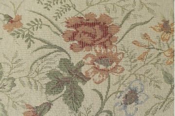 中古　ラフジュ工房オリジナル　大正ロマン風　透かし彫りのデザインと華やかなファブリックが素敵なソファベンチ(ラブソファ、二人掛けソファ、2人掛けソファ、2P、アームソファ、ダイニングソファ)(R-069087)