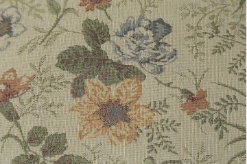 中古　ラフジュ工房オリジナル　大正ロマン風　透かし彫りのデザインと華やかなファブリックが素敵なソファベンチ(ラブソファ、二人掛けソファ、2人掛けソファ、2P、アームソファ、ダイニングソファ)(R-069087)