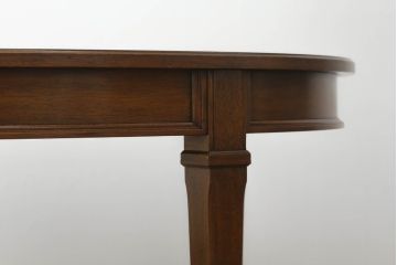 中古　DREXEL HERITAGE(ドレクセルヘリテイジ)　Triune(トライユン)　品のある佇まいが魅力のダイニングテーブル(エクステンションテーブル、食卓、4人掛け、6人掛け、8人掛け)(R-069097)
