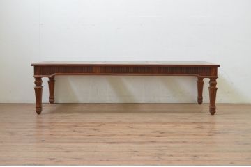 中古　DREXEL HERITAGE(ドレクセルヘリテイジ)　Cameo Classics(キャメオクラシックス)　クラシカルな佇まいのカクテルテーブル(ローテーブル、センターテーブル、リビングテーブル)(定価約68万円)(R-069109)