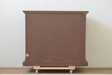 中古　美品!!　DREXEL HERITAGE(ドレクセルヘリテイジ)　FRANCESCA(フランチェスカ)　マホガニー材　クラシカルな佇まいが美しいサイドボード(クレデンザ、クリデンザ、収納棚、戸棚、サイドキャビネット、ホールチェスト)(R-069113)