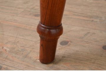 中古　美品!!　松本民芸家具　欅(ケヤキ)材　艶やかな漆塗りと存在感のあるホイールデザインが格好良い大キャプテンチェア(椅子、イス、アームチェア、ウィンザーチェア、ウインザーチェア、板座チェア)(定価約60万円)(R-069114)