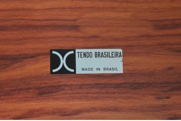 ビンテージ　天童木工(Tendo)　希少!!　ブラジリアンローズウッド　優しい木の温もり溢れるセンターテーブル(ローテーブル、カフェテーブル、コーヒーテーブル、リビングテーブル、座卓、ヴィンテージ)(R-069115)