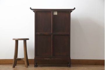 中古　李朝デザイン　引き出し29杯　アジアンな雰囲気を高める存在感抜群の薬箪笥(薬タンス、チェスト、小物収納、店舗什器)(R-069121)