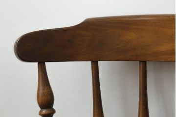 和製ビンテージ　飛騨家具　WINDS太平　ブナ材製のチェア4脚セット(ダイニングチェア、椅子、イス、板座チェア、ヴィンテージ)(R-069127)