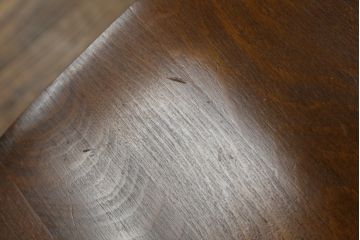 和製ビンテージ　飛騨家具　WINDS太平　ブナ材製のチェア4脚セット(ダイニングチェア、椅子、イス、板座チェア、ヴィンテージ)(R-069127)