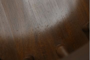 和製ビンテージ　飛騨家具　WINDS太平　ブナ材製のチェア4脚セット(ダイニングチェア、椅子、イス、板座チェア、ヴィンテージ)(R-069127)